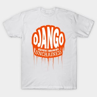 Quentin Tarantino Django unchained fan works graphic design by ironpalatte T-Shirt